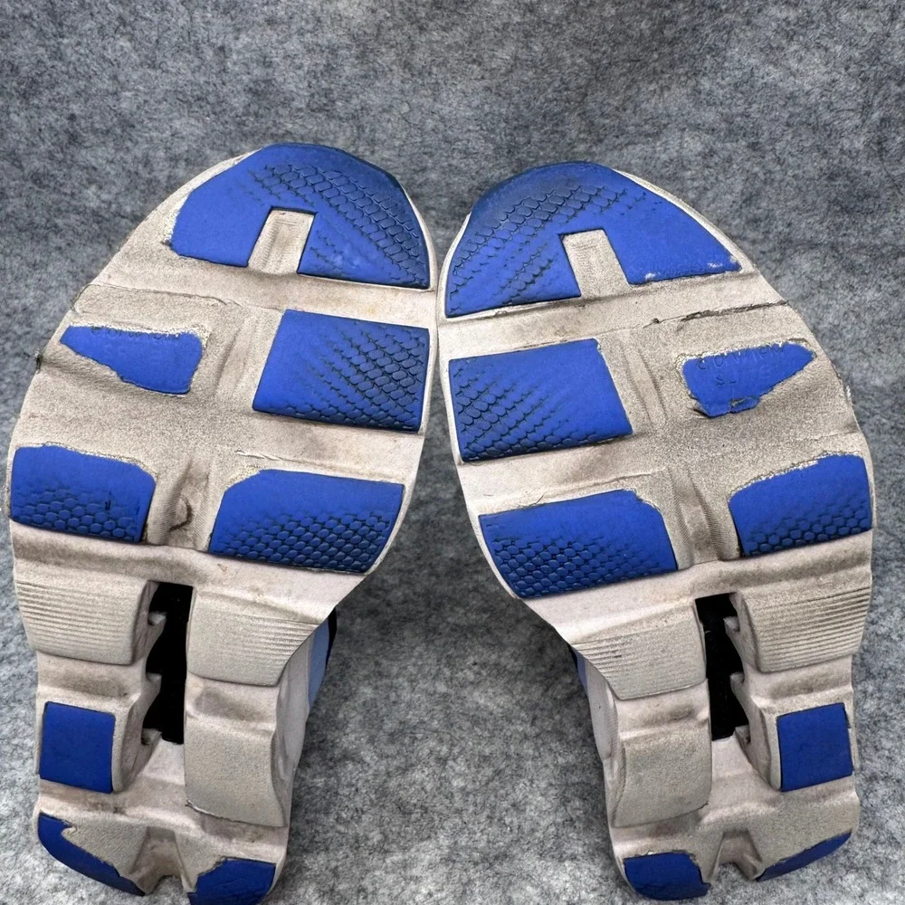On Cloudmonster Running Shoes Womens Sz 10.5 CloudTec Athletic Blue Gym